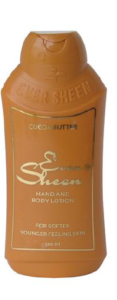 Cocoa Butter Ever Sheen hand and body lotion