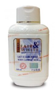 Fair & White Body Clearing Milk lotion