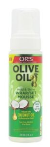 Olive Oil Hold & Shine Wrap or Set Mousse