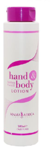 mama africa hand and body lotion